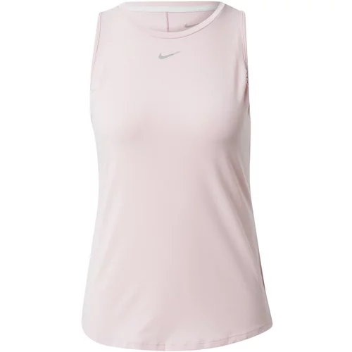 Nike Top siva / pastelno roza