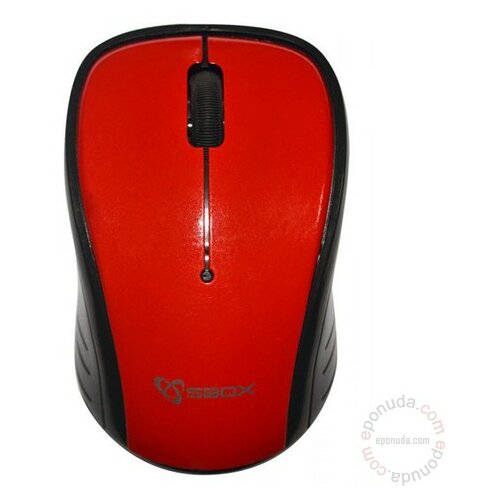 S Box M9001 Red bežični miš Slike