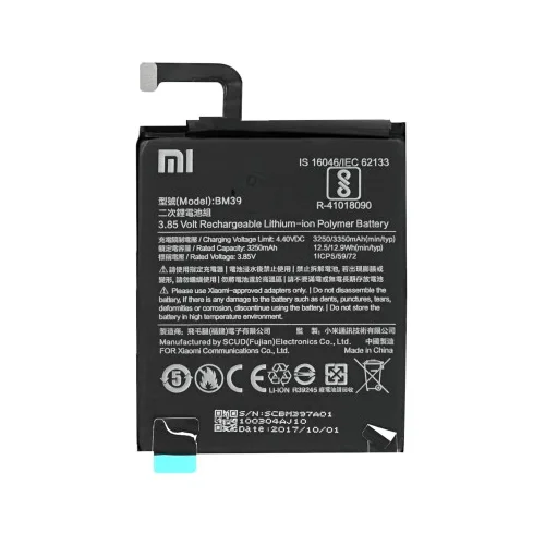  Baterija za Xiaomi Mi 6, originalna, 3250 mAh