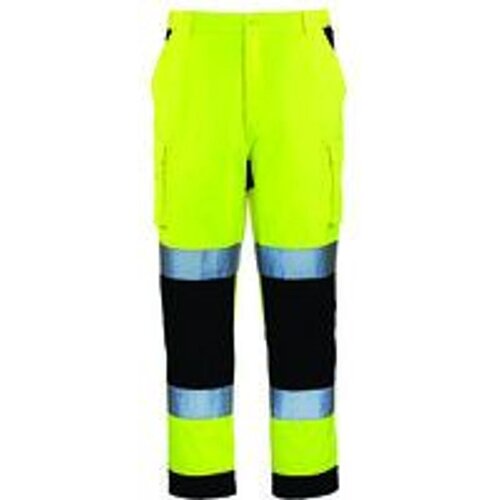  Signalizirajuće za&amp;scaron;titne Hi-viz hlače PATROL žuto/plave Slike