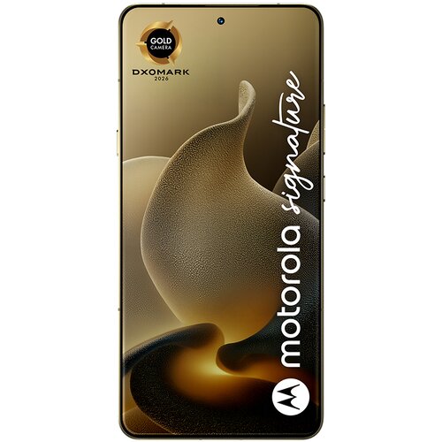 Motorola Signature 16/512GB PANTONE Martini olive (Zlata) Cene