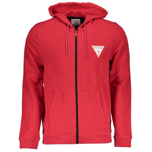 Guess JEANS SWEATSHIRT WITH ZIP MAN RED Cijene