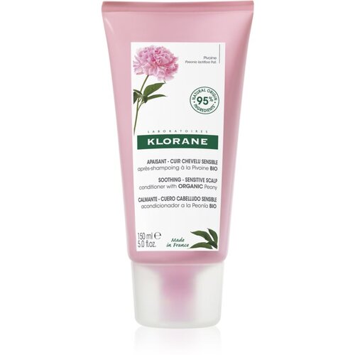 Klorane Peony balzam za lase za občutljivo lasi&amp;scaron;če 150 ml Slike