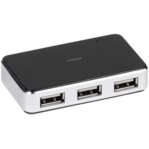 Vivanco USB HUB 4-Fach mit Netzteil 36662 IT-USBHUB4PWR