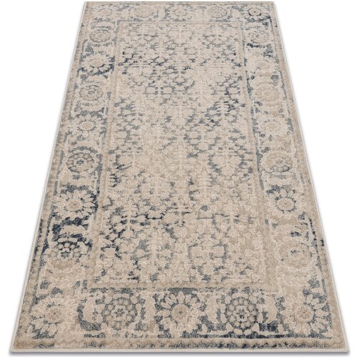 RugsX Preproge Volnena preproga NAIN Okvir ornament vintage 68981 80x150 cm Bež Cene
