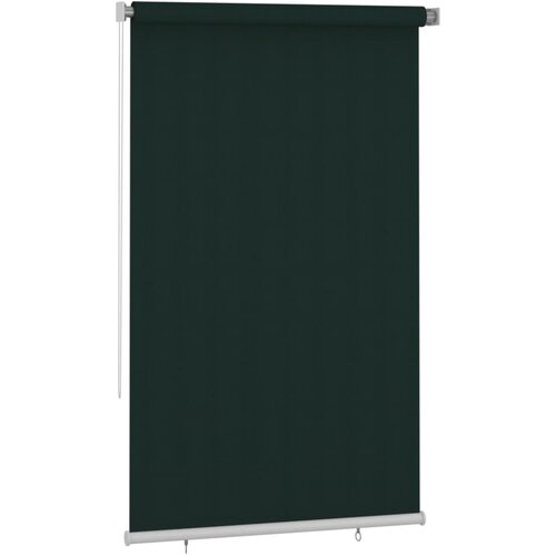  Vanjska roleta za zamračivanje 140 x 230 cm tamnozelena HDPE Slike