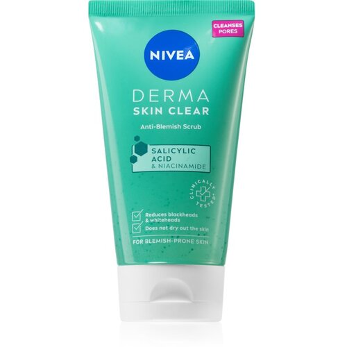 Nivea Derma Skin Clear čistilni piling za obraz 150 ml Cene