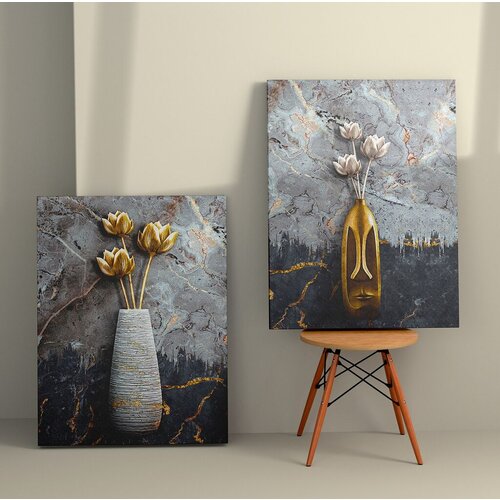 Wallity zidna dekoracija 2KNV4305, 50 x 70cm, 2 komada Cene