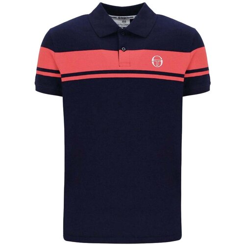 Sergio Tacchini Young Line Polo Shirt Maritime Blue/Dubarry Plava Slike
