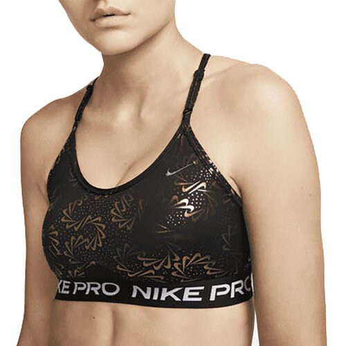 Nike ženski grudnjak bra w np df indy strpy sparkle bra DQ5458-010 Slike