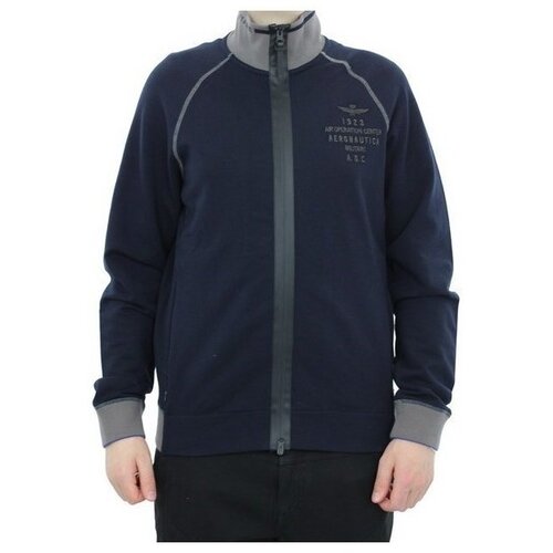 Aeronautica Militare Puloverji FE1635F44208312 Modra Cene