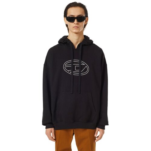 Diesel Sweatshirt - S-UMMER-BIGOVAL SWEAT-SHI black Slike