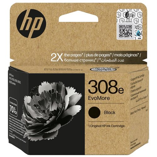 HP 308e EvoMore Black Original kartu&amp;scaron;a, (21672882) Slike
