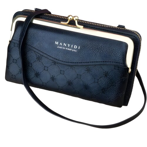 IZMAEL Crossbody Novčanik LE-25216 - Crna Cijene
