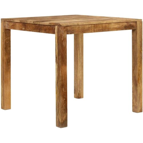 VidaXL Blagovaonski stol od masivnog drva manga 82 x 80 x 76 cm Slike