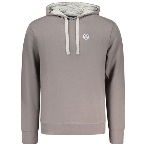North Sails mu&amp;scaron;ka hoodie dukserica siva Slike