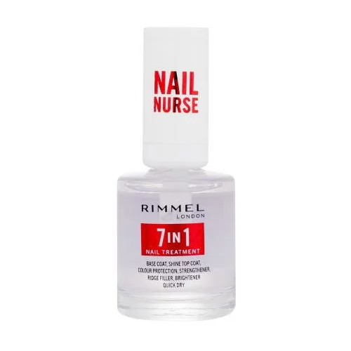 Rimmel London Nail Nurse 7in1 Nail Treatment višenamjenski lak za nokte 12 ml