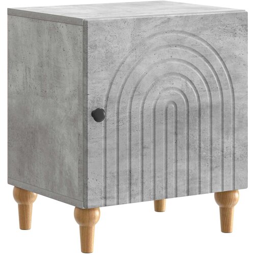  Noćni ormar Betonska siva 43 x 34,5 x 50 cm Konstruirano drvo Cene