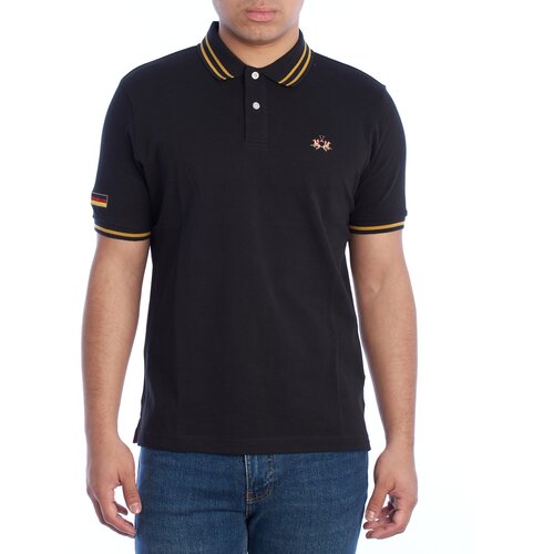 La Martina Polo majice kratki rokavi YMP014-PK031-09999 Črna Slike