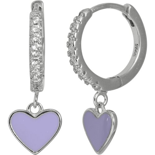 J&B Jewelry J&B Jewellery 925 Srebrne Alke 0037 - Purple Slike