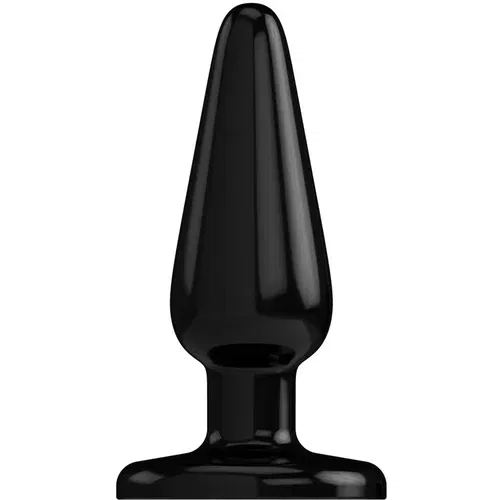 Plug & Play Butt Plug Basic 4 Inch Black