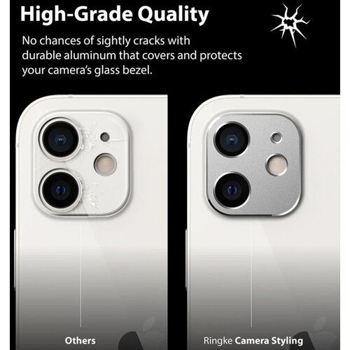 Ringke Camera Styling za iPhone 12 - črna Slike