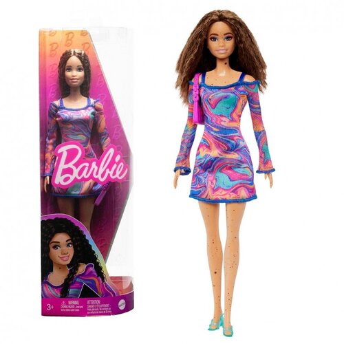 Barbie Mattel - Lutka s kodrastimi lasmi (HJT03), (21382357) Cene