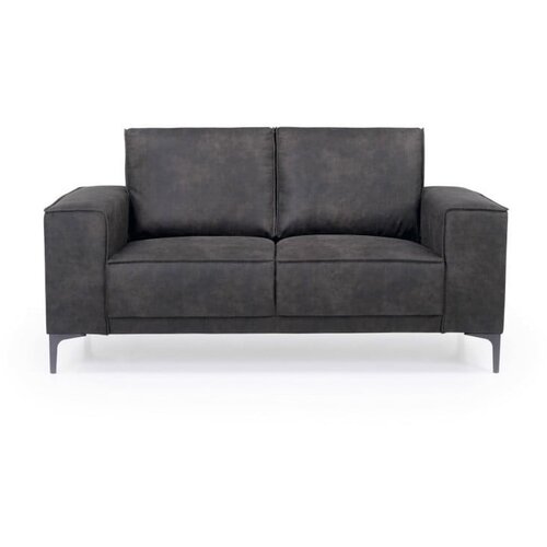 Scandic Antracitno siva zofa iz umetnega usnja Copenhagen, 164 cm Cene