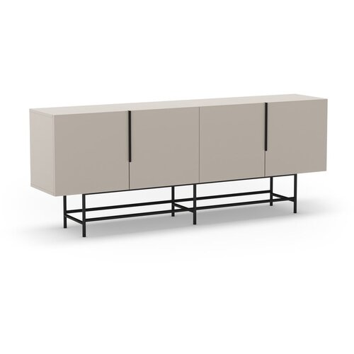 Marckeric Kremno bela nizka komoda 200x77,5 cm Eldia &amp;ndash; Slike