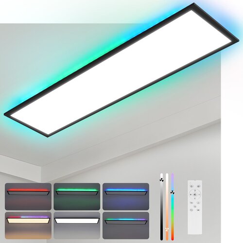 Nettlife LED stropna svetilka: 30 cm svetilka za dnevno sobo, 43 W zatemnljiva kuhinjska svetilka, (5000491373) Slike