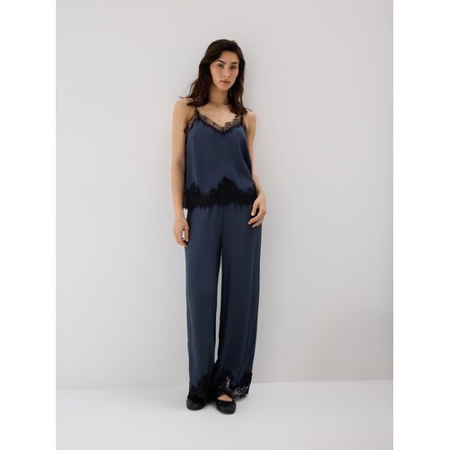 Reserved LADIES` PYJAMA - mornarsko plava Cene