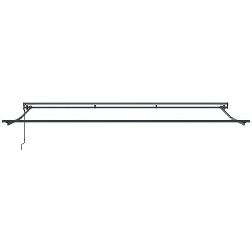 vidaXL Retraktilna tenda Rjava 500 &times; 300 cm Poliester in kovina, (5000143356) Cene