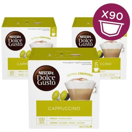 Nestle kavne kapsule Dolce Gusto Cappuccino 200g - 3x30 kosov Slike