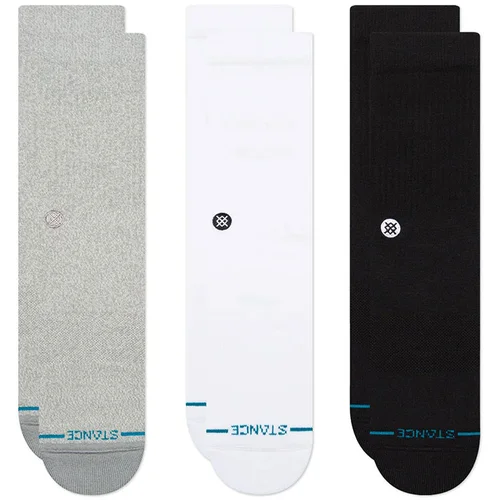 Stance Icon Crew Sock 3 Pack