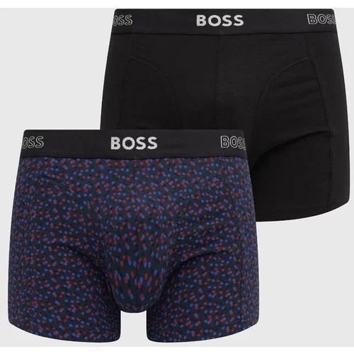 Boss Boksarice 2-pack moški, mornarsko modra barva