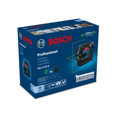 Bosch GLL 2-15 G + stativ samonivelišući laser za linije sa zelenim zrakom; 2 linije 0601063W01 Cene
