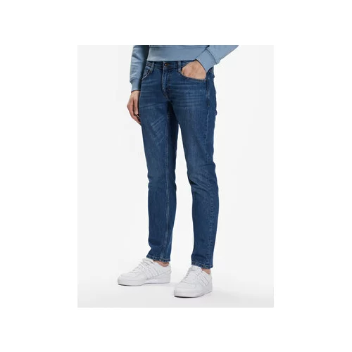 Mustang Jeans hlače Oregon 1013667 Modra Tapered Fit