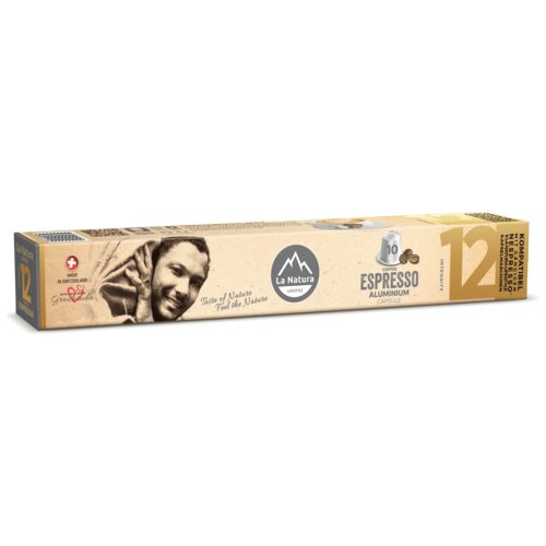 La_Natura_Lifestyle Kapsule za kafu Espresso, Nespresso kompatibilne, 10 kapsula Slike