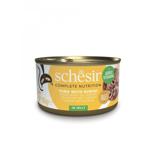 Schesir Complete&Balanced konzerva za mačke - Tuna i surimi u želeu 85g Cene