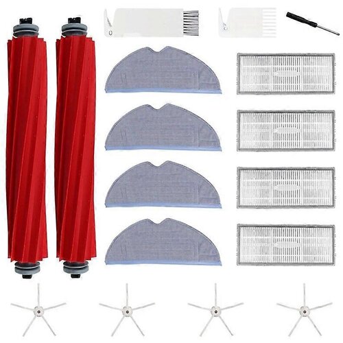 INORCO Cepillo principal Cepillo lateral Filtro HEPA Piezas de repuesto Aspiradora Accesorios compatibles Roborock S7 T7S T7plus, (21986159) Slike