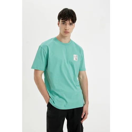 Defacto Regular Fit Crew Neck Printed Short Sleeve T-Shirt