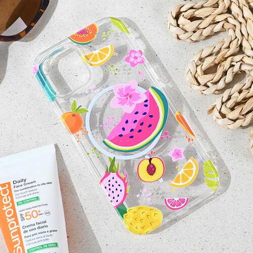  Maska za iPhone 12/12 Pro 6.1 Summer Fruits Print Magsafe Cene
