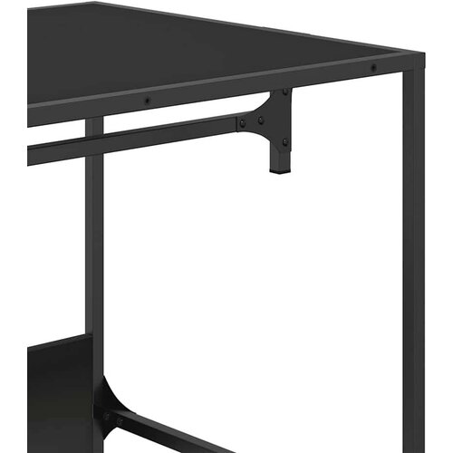 VidaXL Ormar crni 90 x 50 x 180 cm od konstruiranog drva Slike