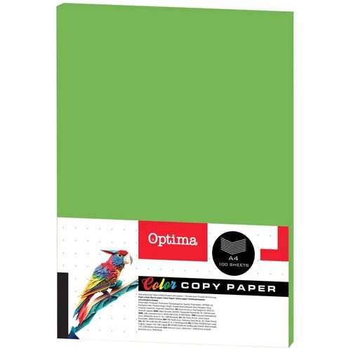  Papir barvni a4 80g intenziv 1/100 OPTIMA - ZELEN-PARROT Cene