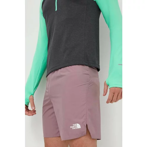 The North Face Športne kratke hlače Limitless moške, vijolična barva