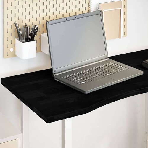 vidaXL Mizna plošča temno rjava 100x50x2,5 cm trdna hrastovina Cene
