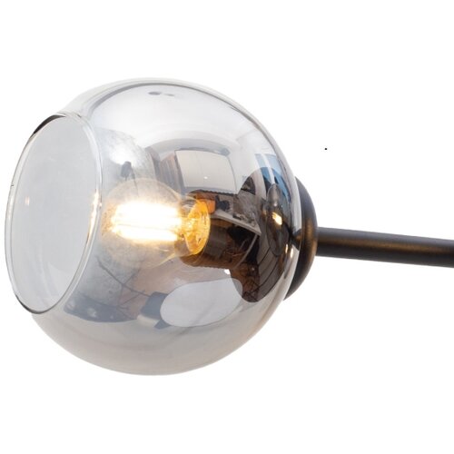  Visilica na sajli LATIL 4xE27/60W/230V crn Slike