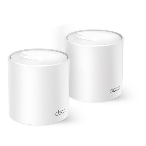 Tp-link Deco X10 (2-pack) AX1500 Whole Home Mesh WiFi6 brezžični usmerjevalnik - router / dostopna točka-AP Cene