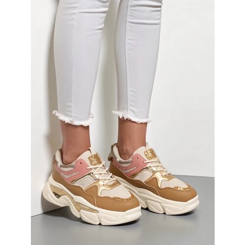 Resti Women's sneakers on a thicker sole Lesalli Cene