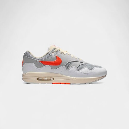 Nike Nizke superge Air Max 1 Patta Waves White Hyper Crimson (With Bracelet) Bela Cene